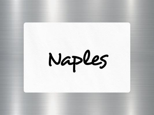 Wholesale Naples Travel Sticker