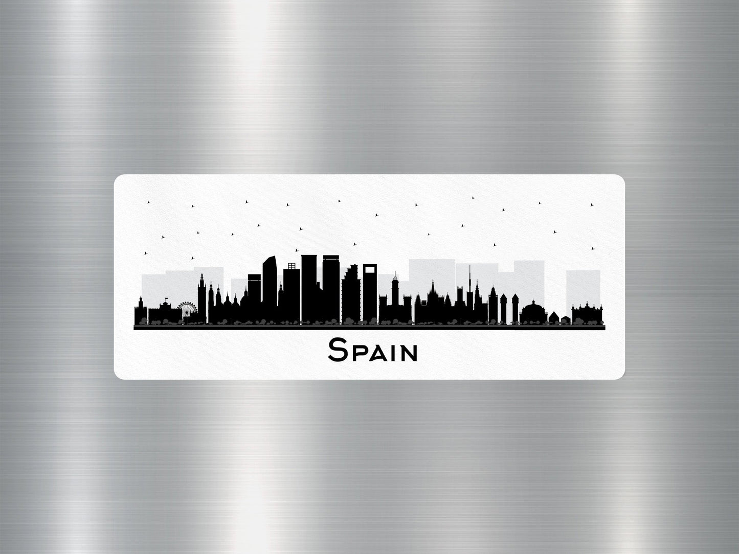 Wholesale Spain 8 Travel Sticker