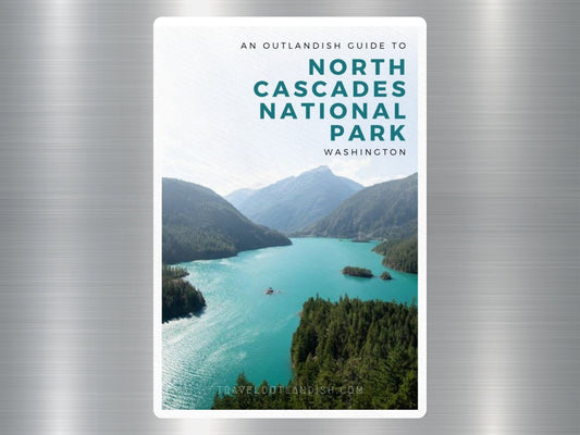 North Cascades National Park Travel Sticker