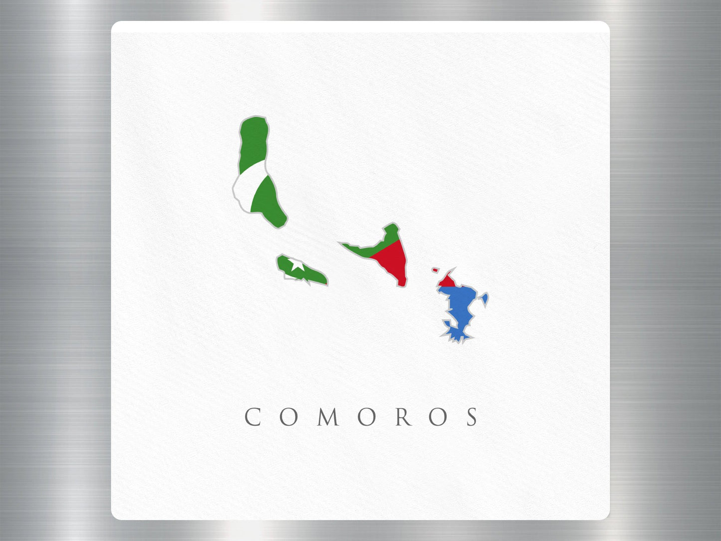 Wholesale Comoros Travel Sticker