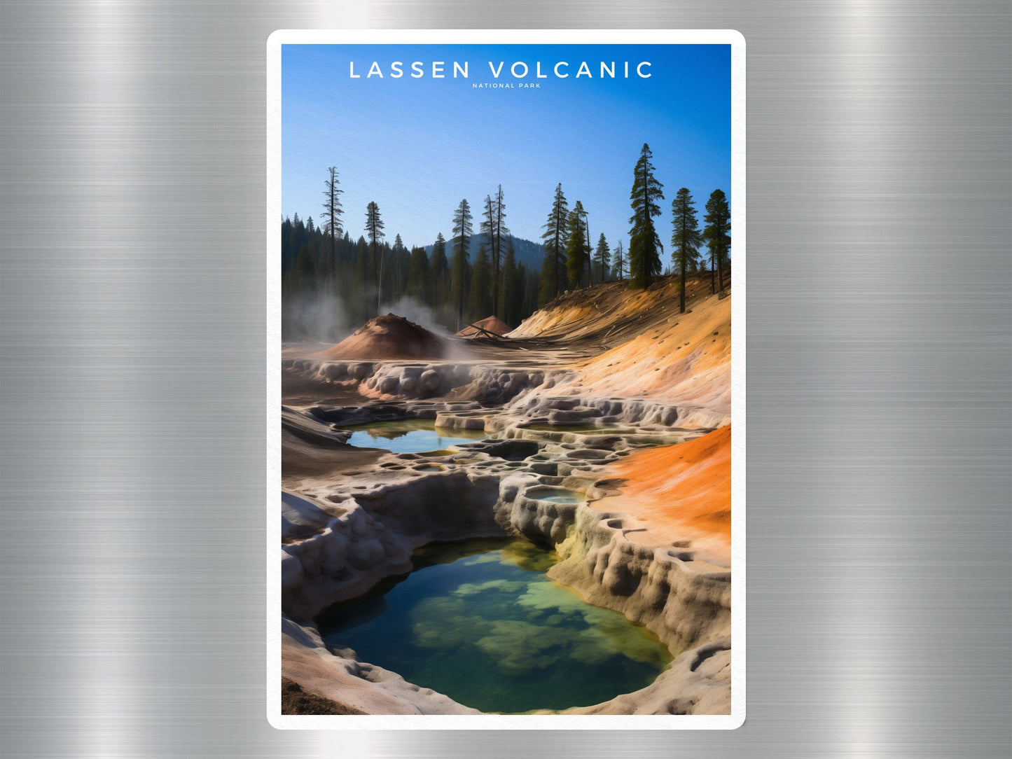 Lassen Volcanic National Park Sticker