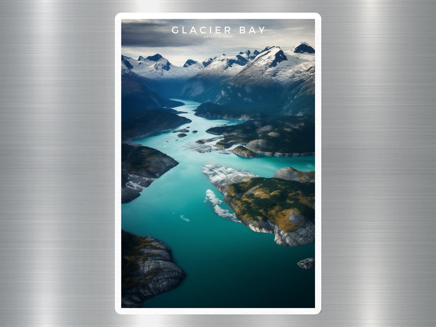 Glacier Bay National Park Sticker