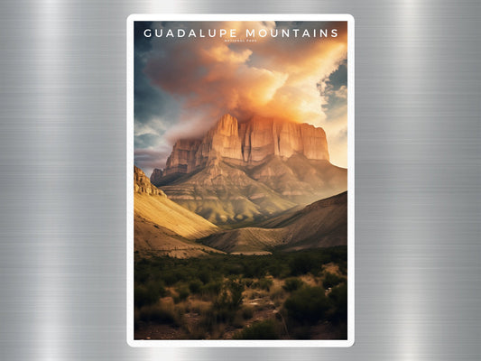 Guadalupe Mountain National Park Sticker