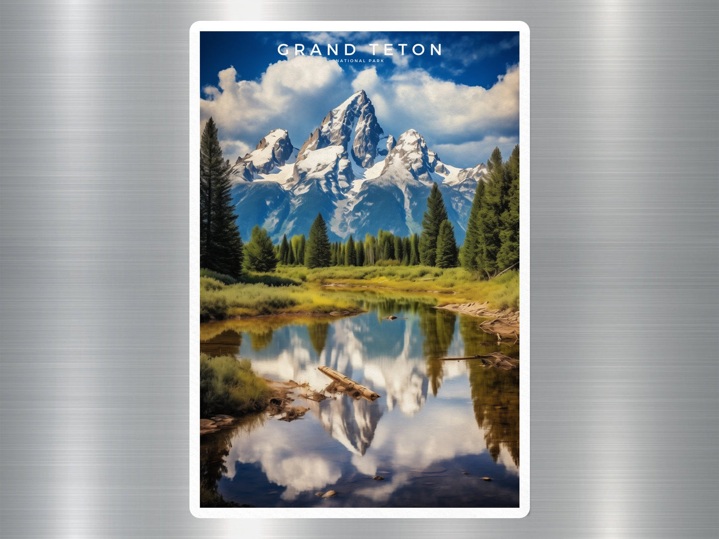 Grand Teton National Park Sticker