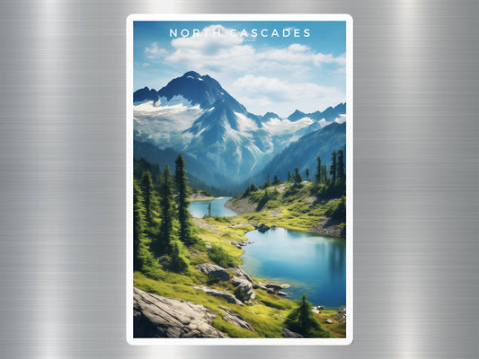 North Cascades National Park Sticker