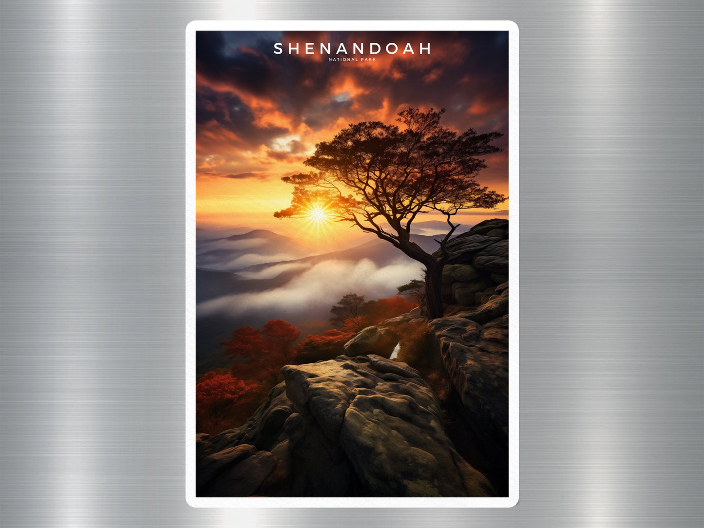 Shenandoah National Park Sticker