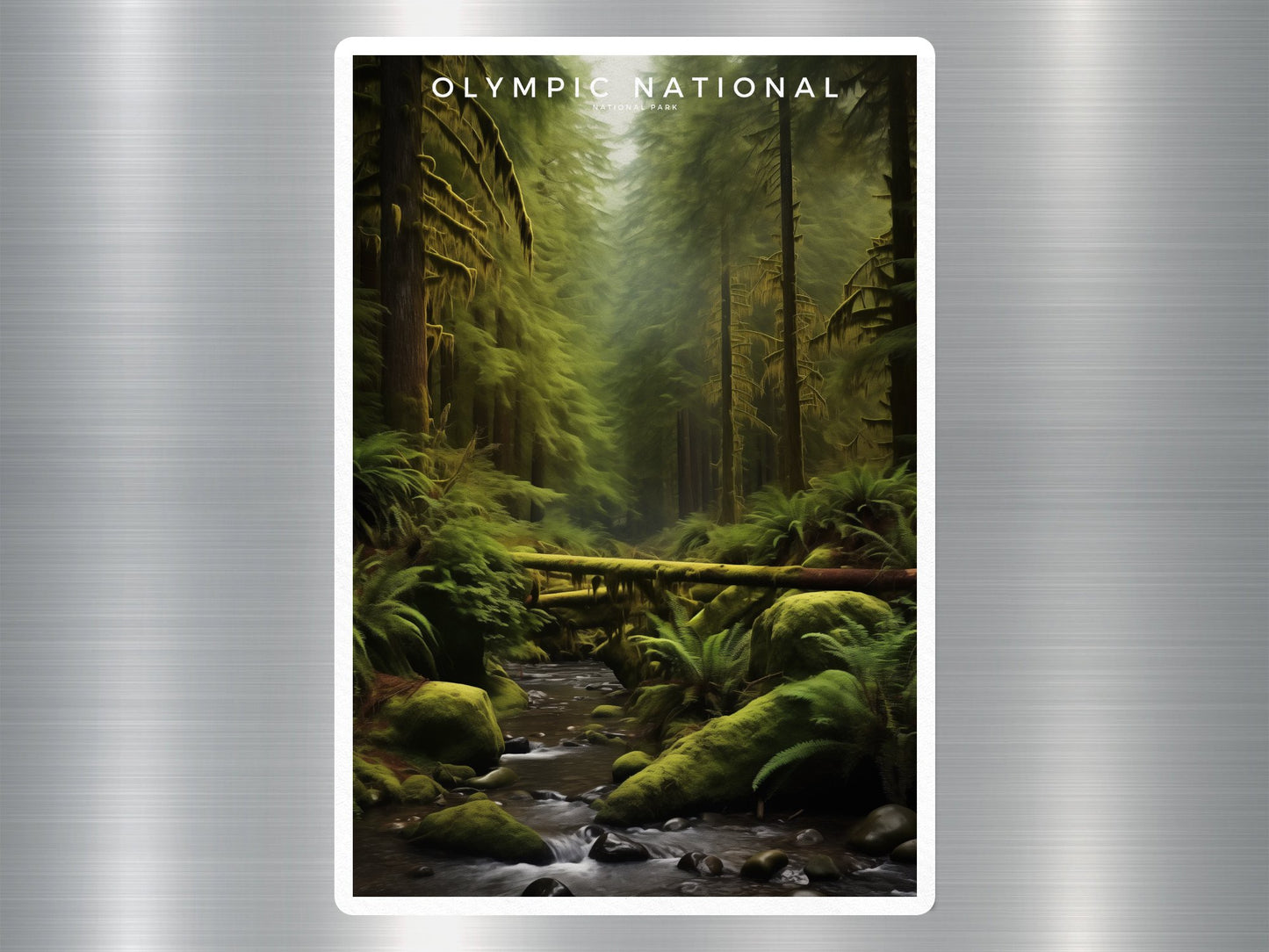Olympic National National Park Sticker