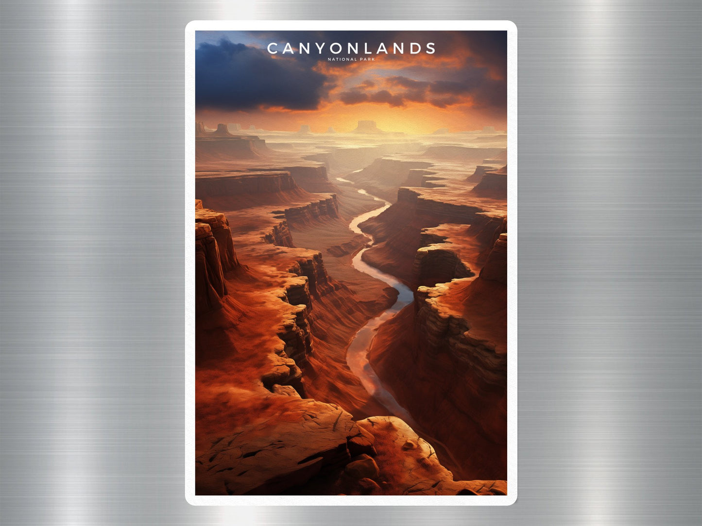 Canyon Lands National Park Sticker