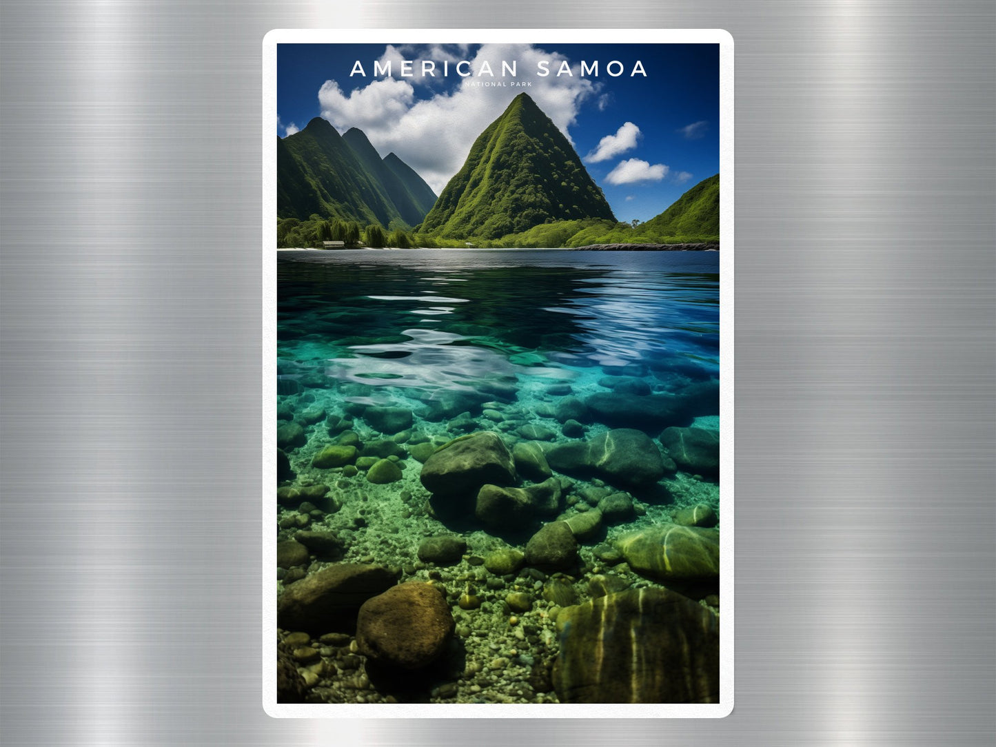 American Samoa National Park Sticker