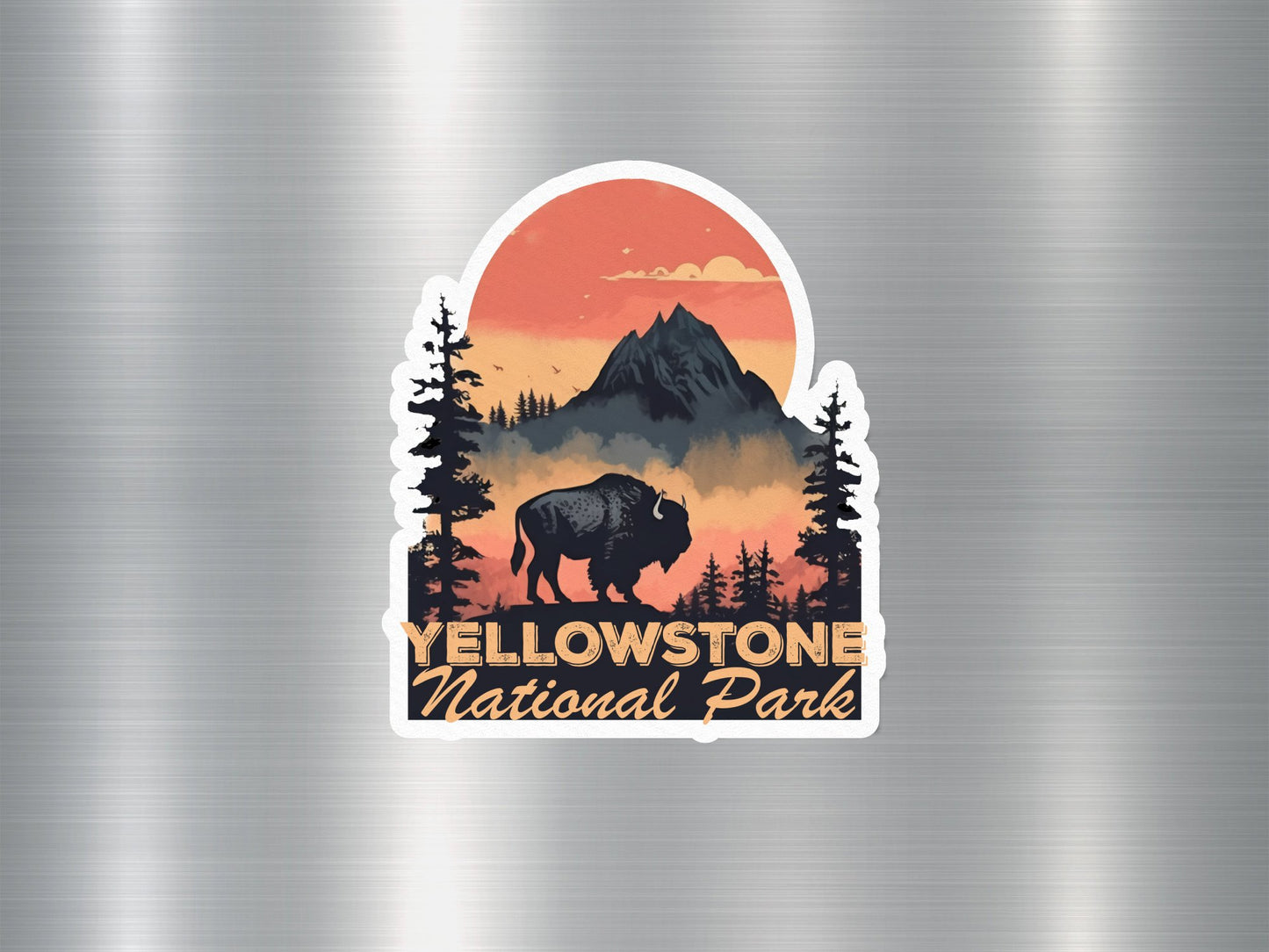Yellow Stone National Park Sticker