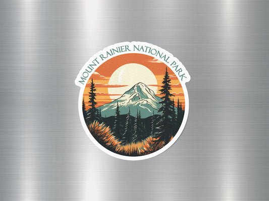 Mount Rainier National Park Sticker