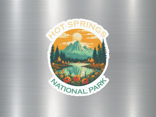 Hot Spring National Park Sticker