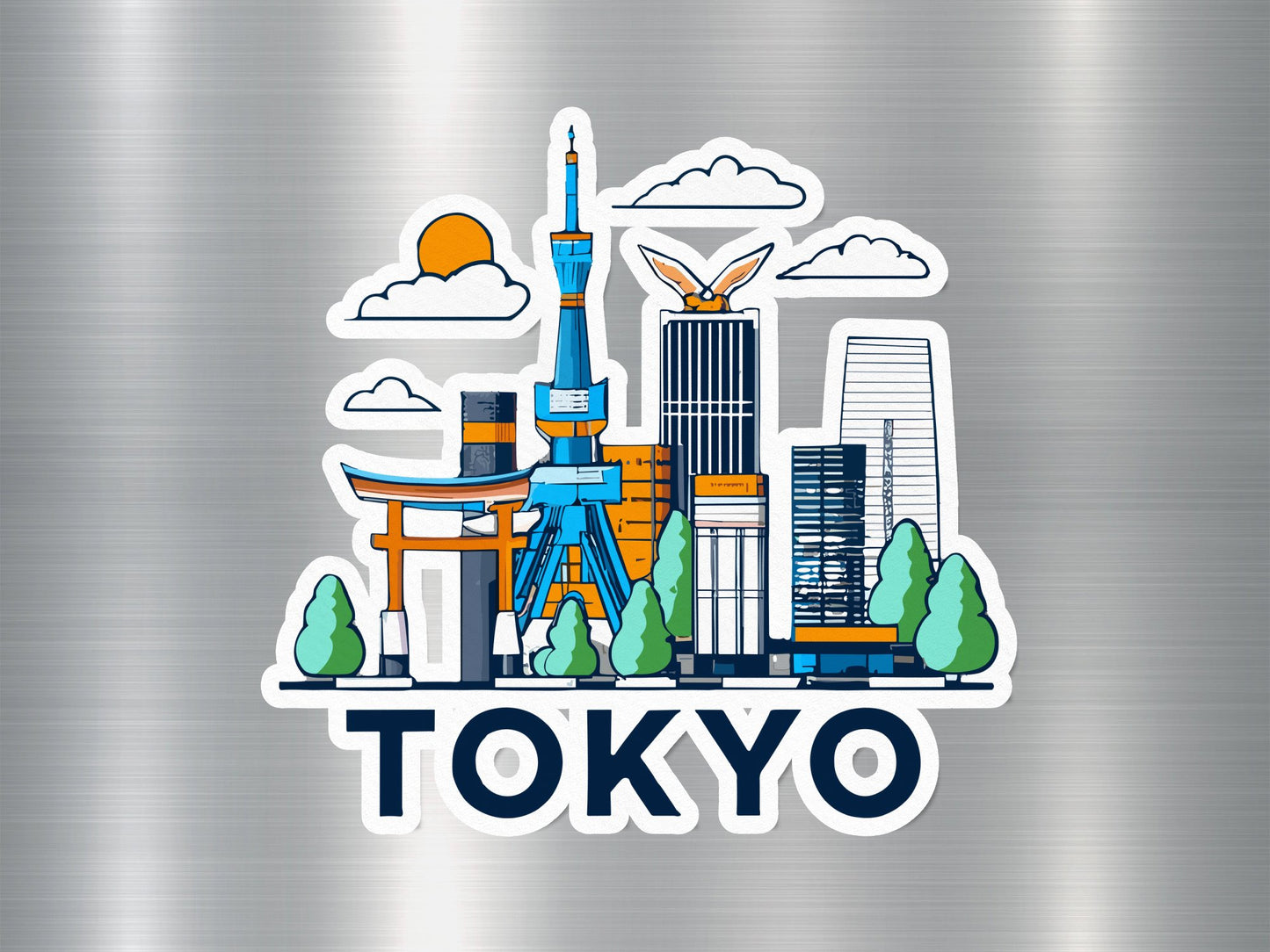 Wholesale Tokyo Travel Sticker