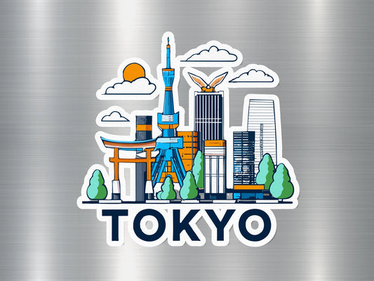 Wholesale Tokyo Travel Sticker