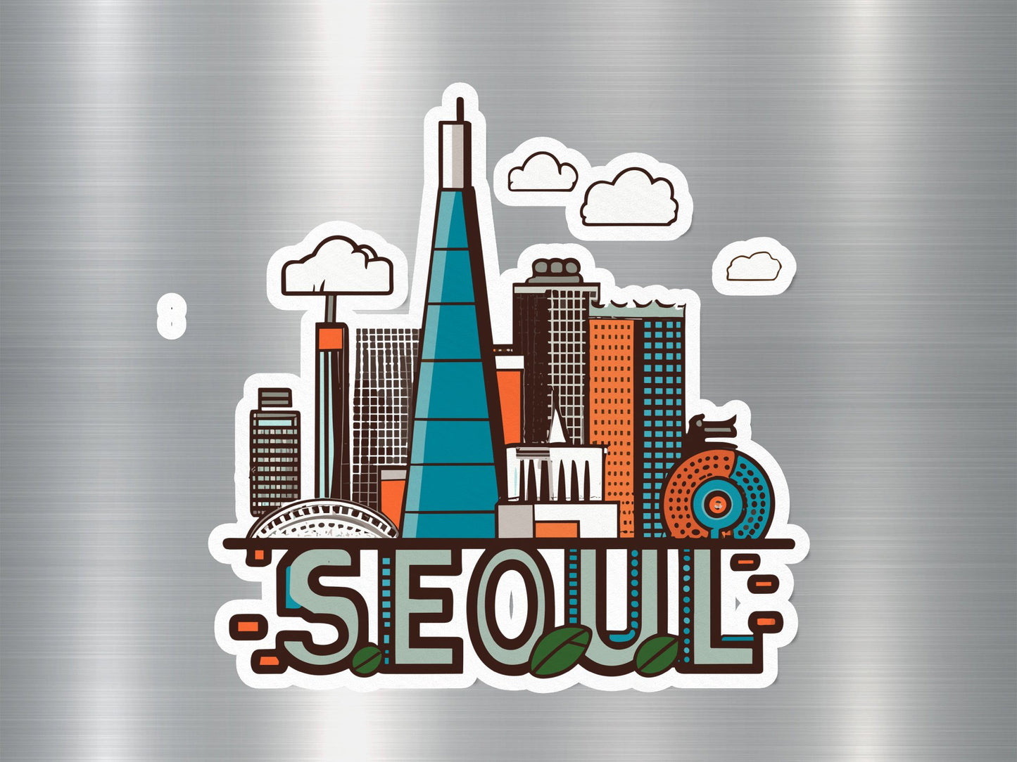 Wholesale Seoul Travel Sticker