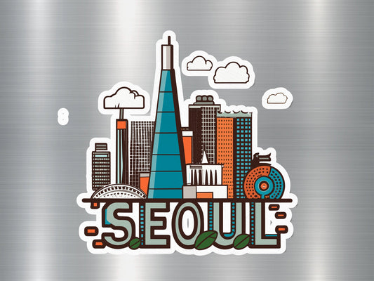 Wholesale Seoul Travel Sticker