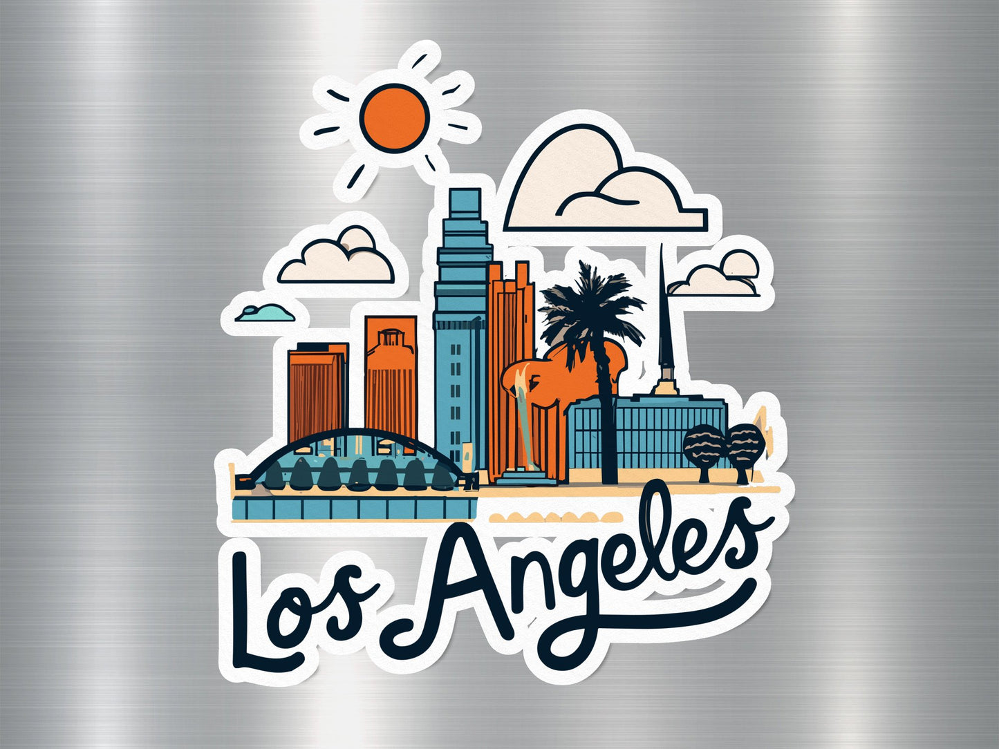 Wholesale Los Angeles Travel Sticker