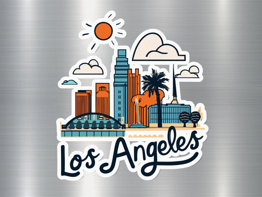 Wholesale Los Angeles Travel Sticker