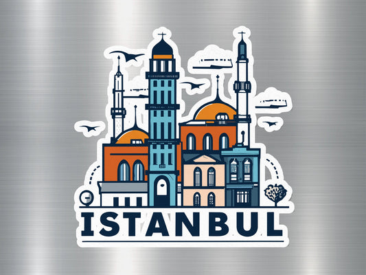 Wholesale Istanbul Travel Sticker