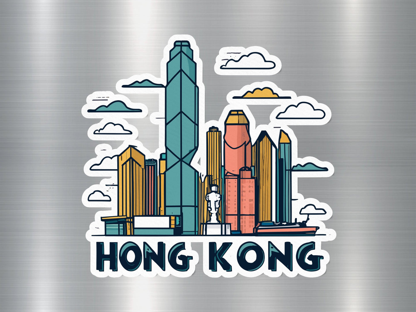 Wholesale Hong Kong Travel Sticker