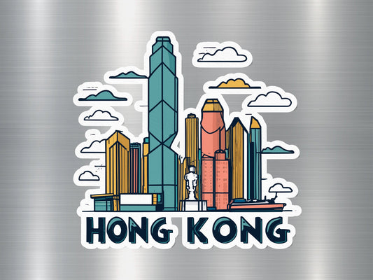 Wholesale Hong Kong Travel Sticker