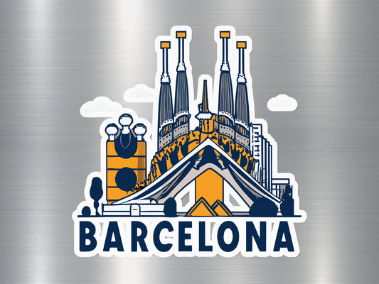 Wholesale Barcelona Travel Sticker