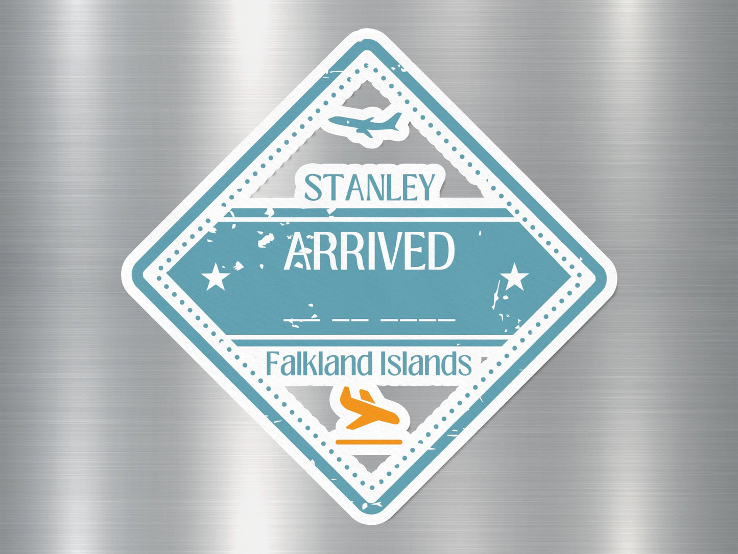 Wholesale Stanley Arrived Travel Stamp Sticker