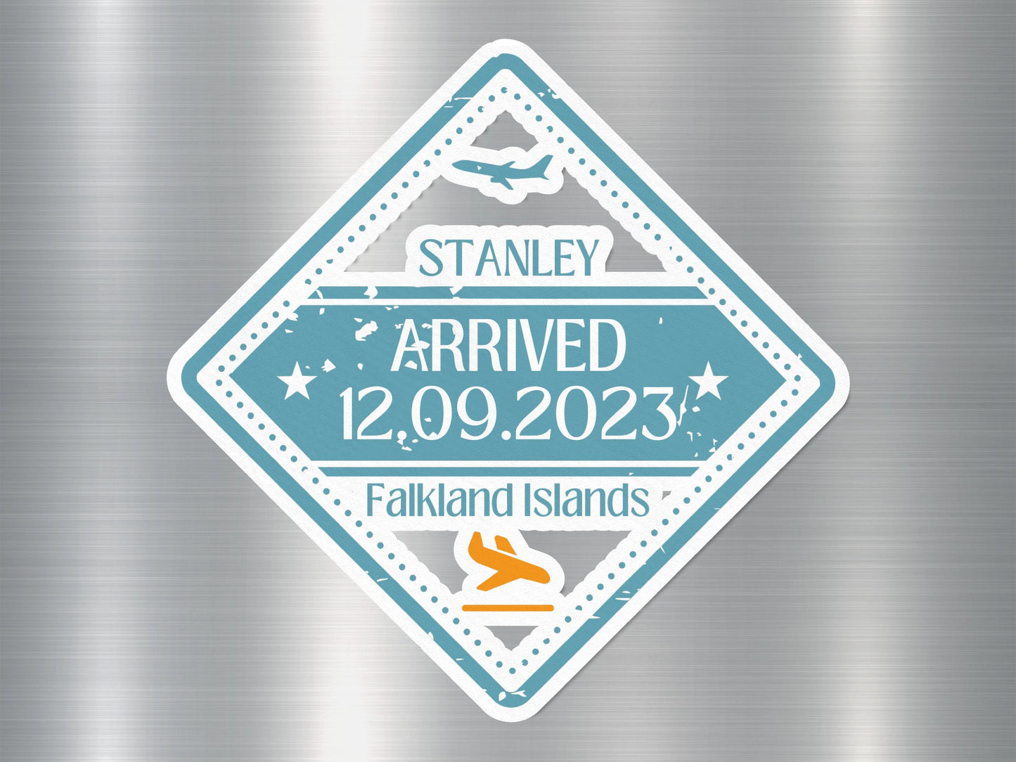 Wholesale Stanley Arrived 1 Travel Stamp Sticker