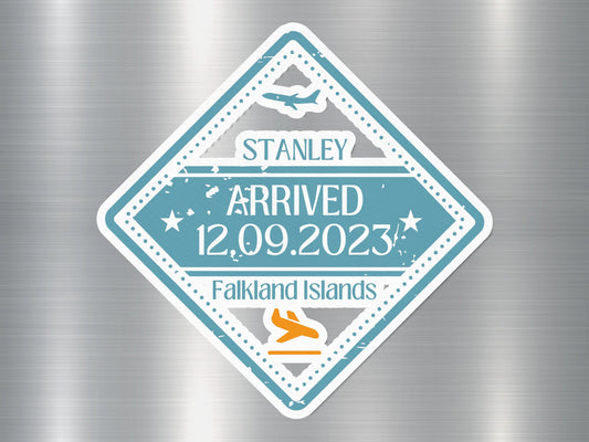 Wholesale Stanley Arrived 1 Travel Stamp Sticker