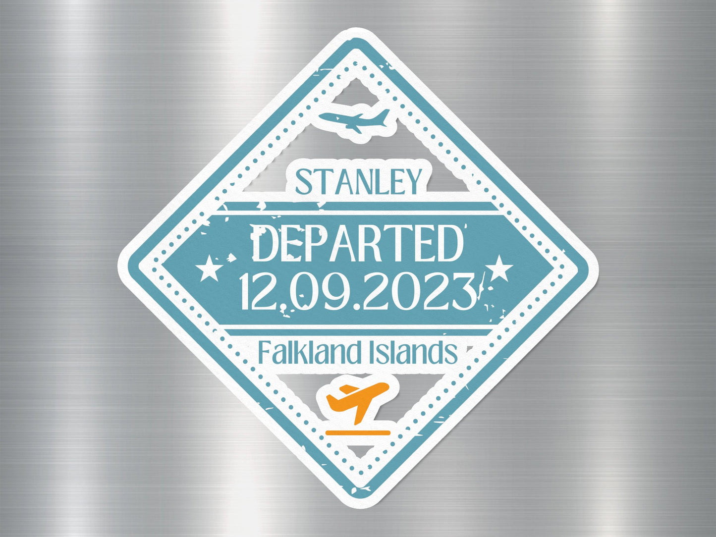 Wholesale Stanley Departed 1 Travel Stamp Sticker