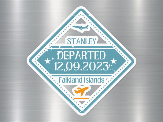 Wholesale Stanley Departed 1 Travel Stamp Sticker