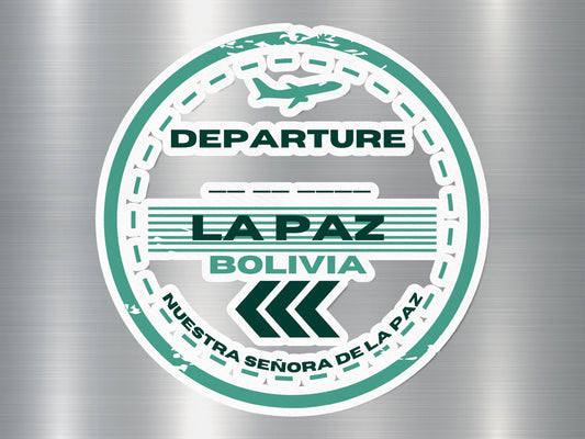 Lapaz Bolivia National Park Sticker