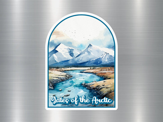 Gates of The Artic National Park Sticker