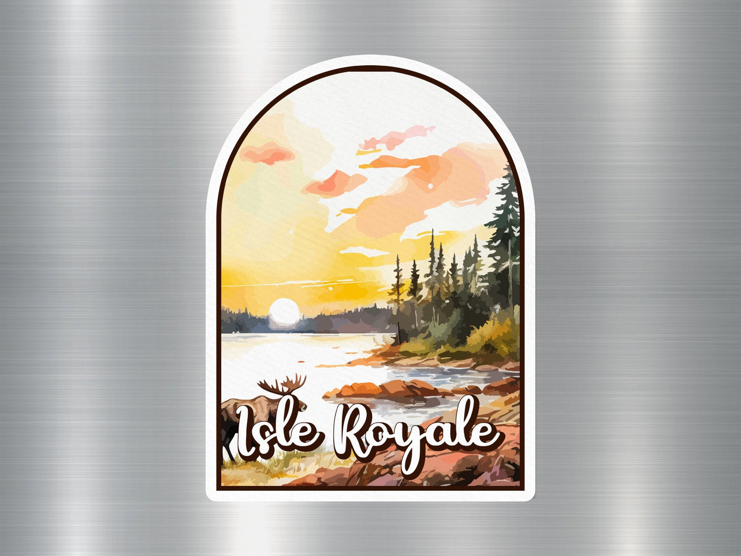 Isle Royal National Park Sticker
