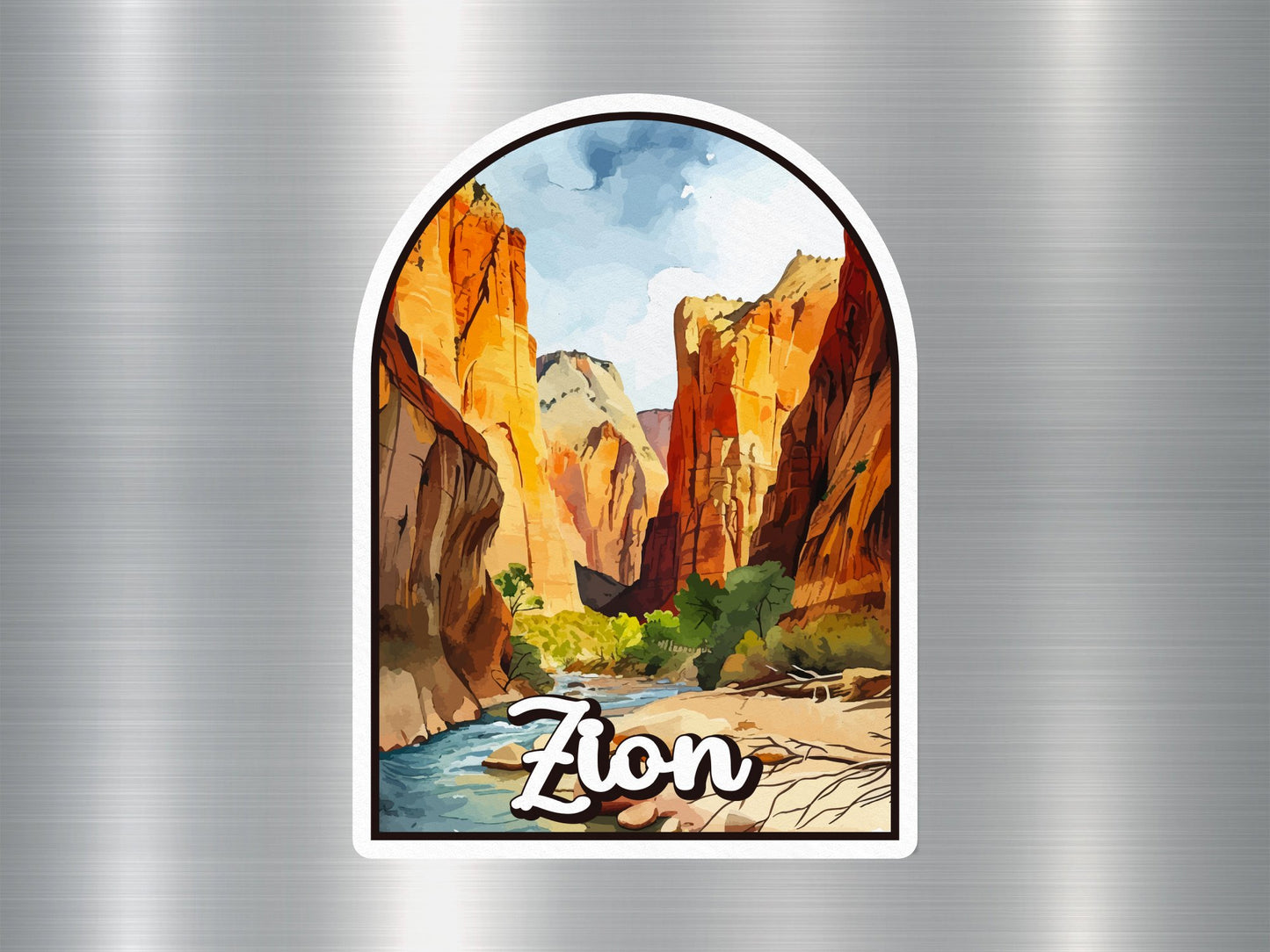 Zion National Park Sticker