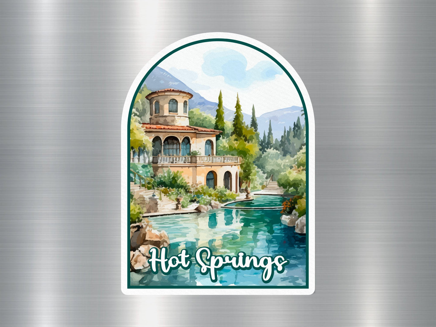 Hot Springs National Park Sticker