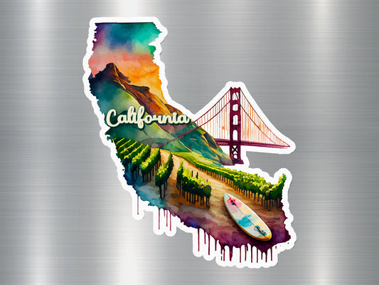 California State Sticker