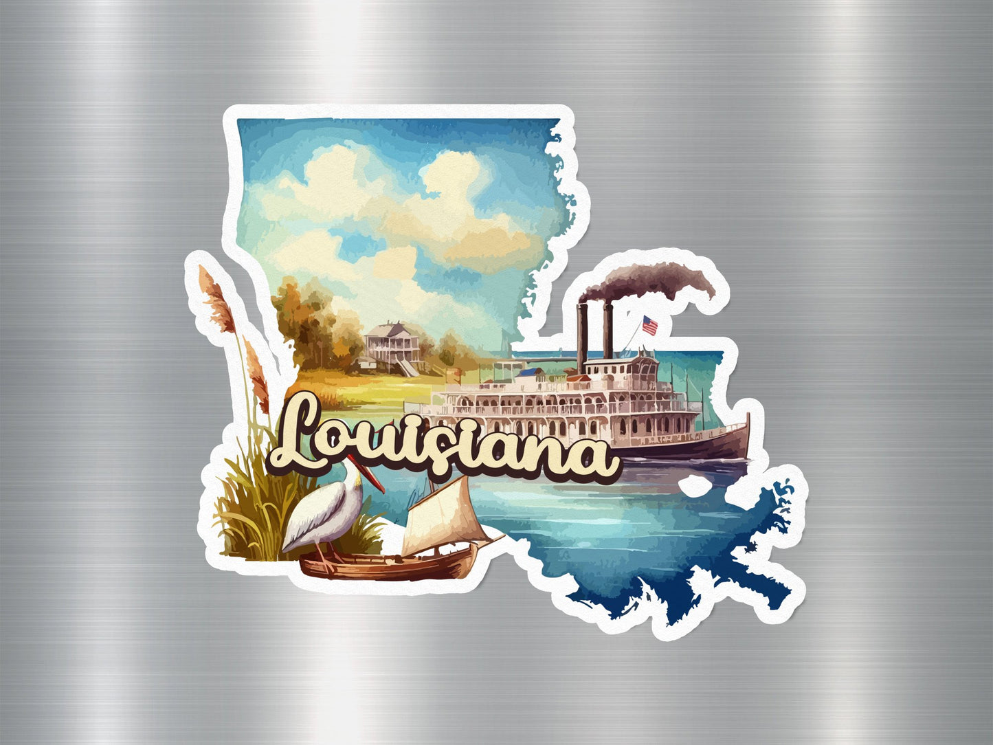 Louisiana State Sticker