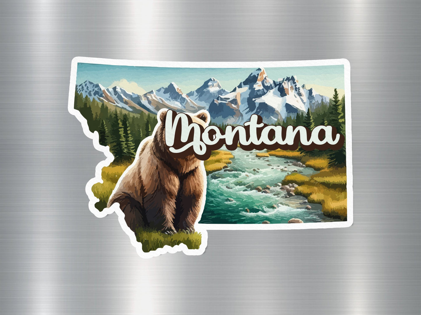 Montana State Sticker