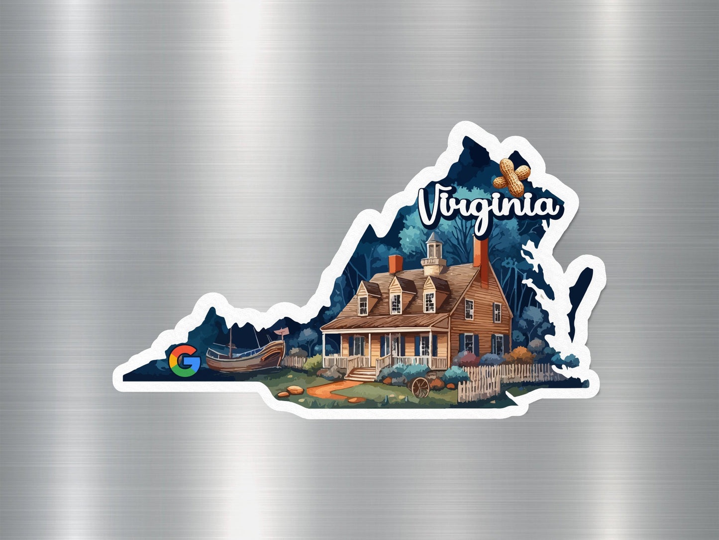 Virginia State Sticker