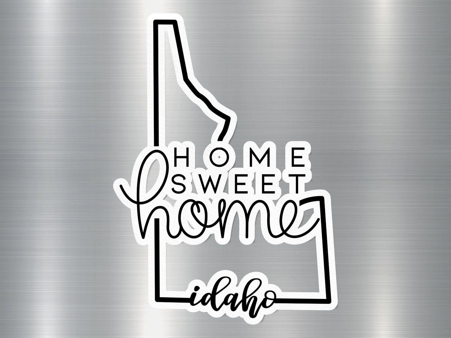 Home Sweet Home Idaho State Sticker