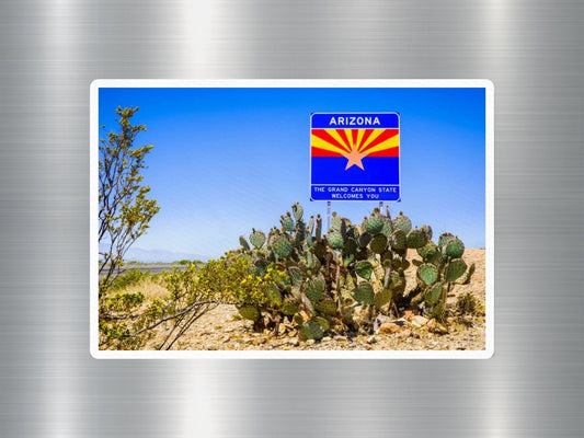 Arizona Welcome Sign Sticker
