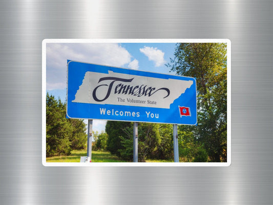 Tennessee Welcome Sign Sticker