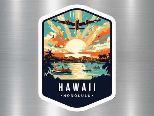 Hawaii State Travel Sticker