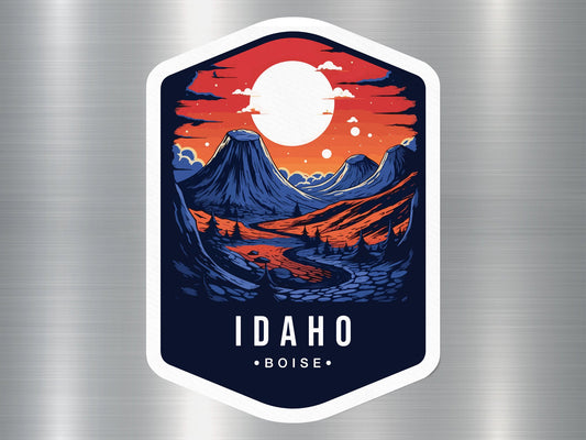 Idaho State Travel Sticker