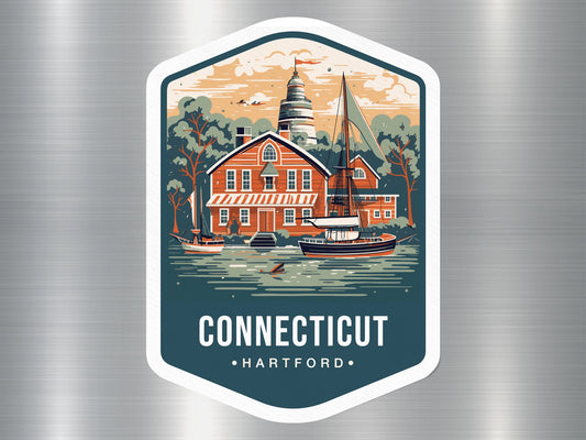 Connecticut State Travel Sticker