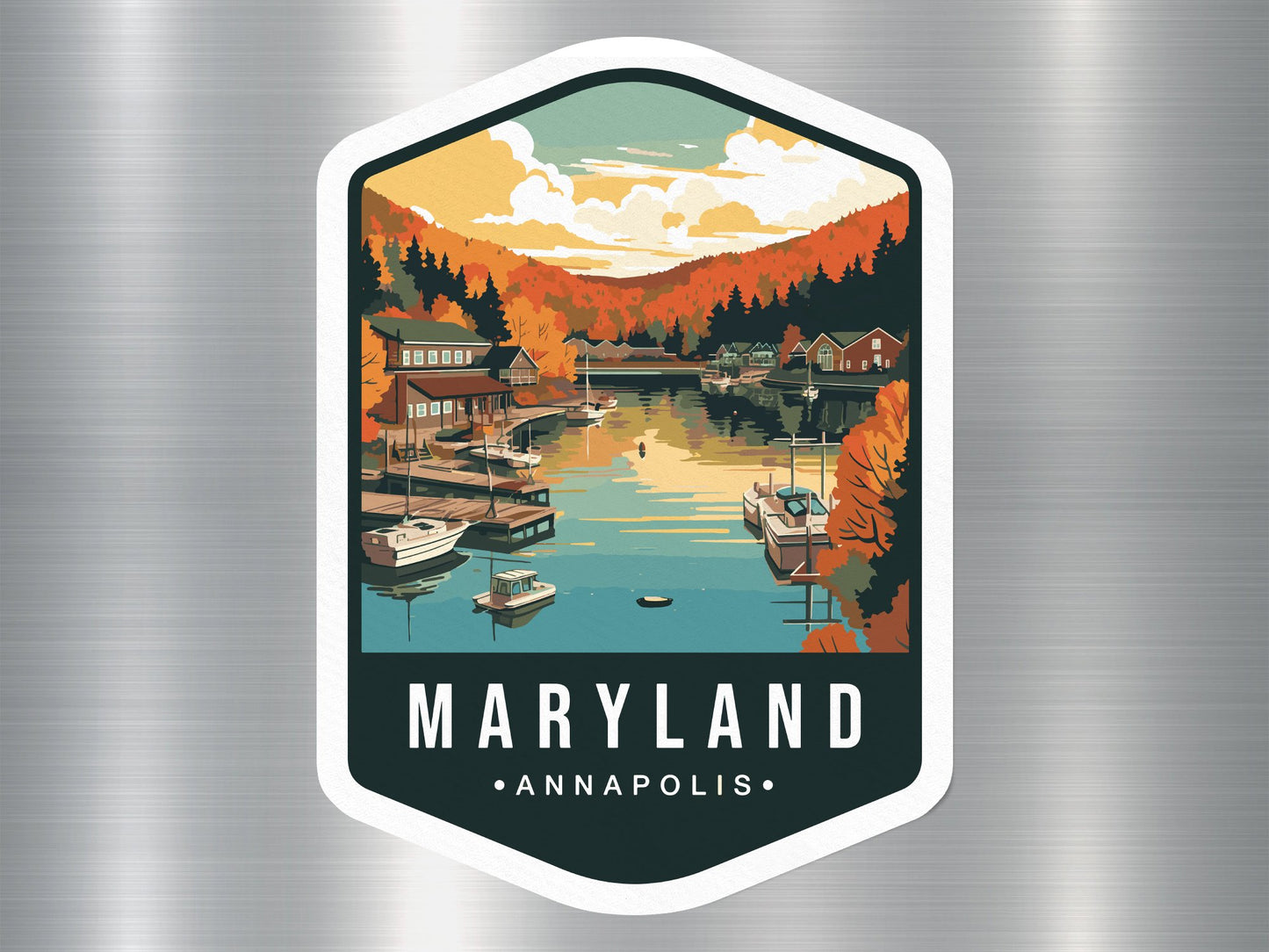 Maryland State Travel Sticker