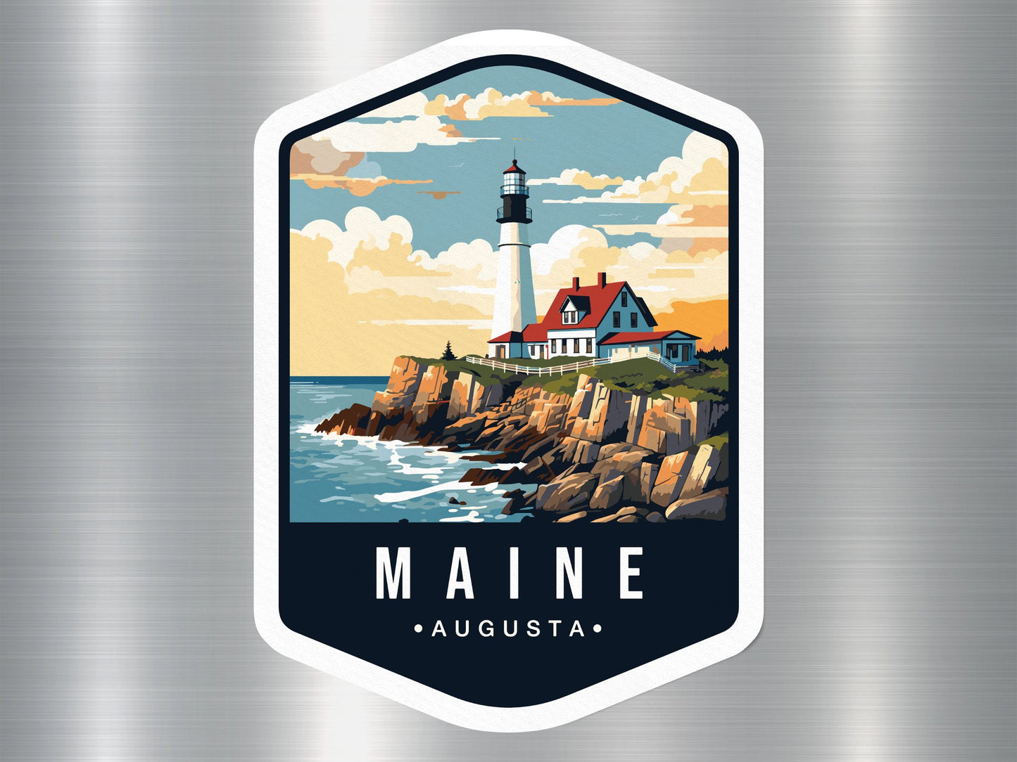 Maine State Travel Sticker