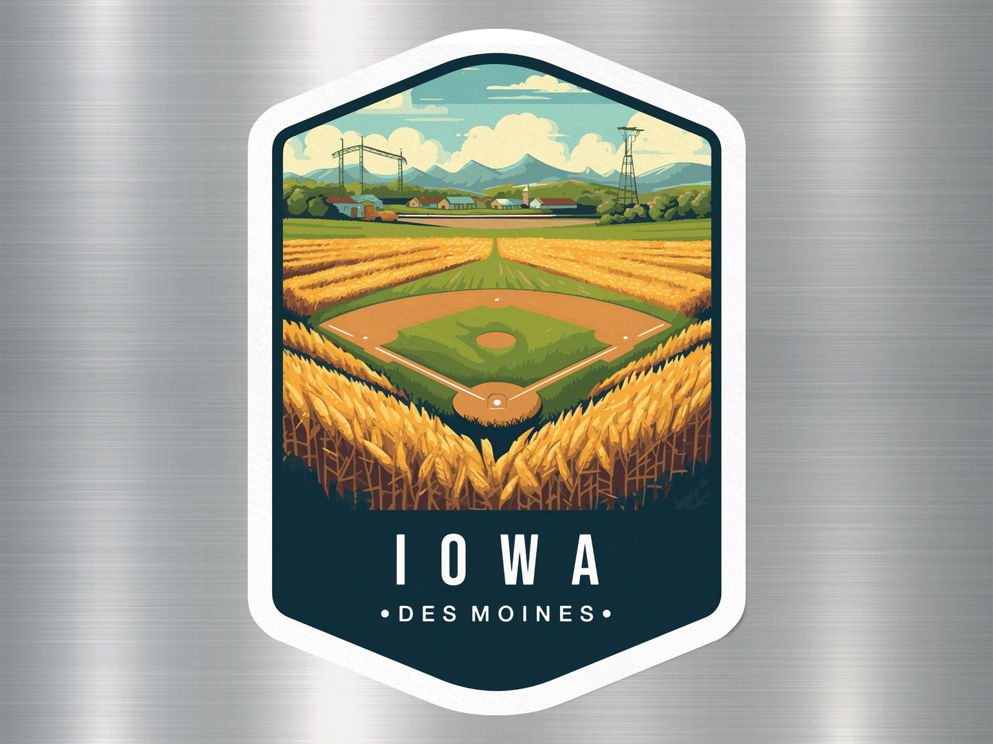 Iowa State Travel Sticker