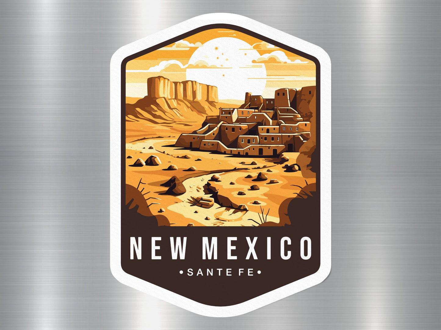 New Mexico State Travel Sticker